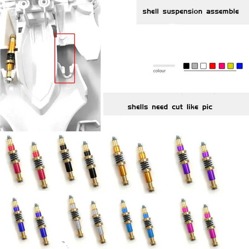 homemade tamiya mini 4wd car accessories shell suspension 1set decorate suspension multicolor for 1/32 scale car model 324 store