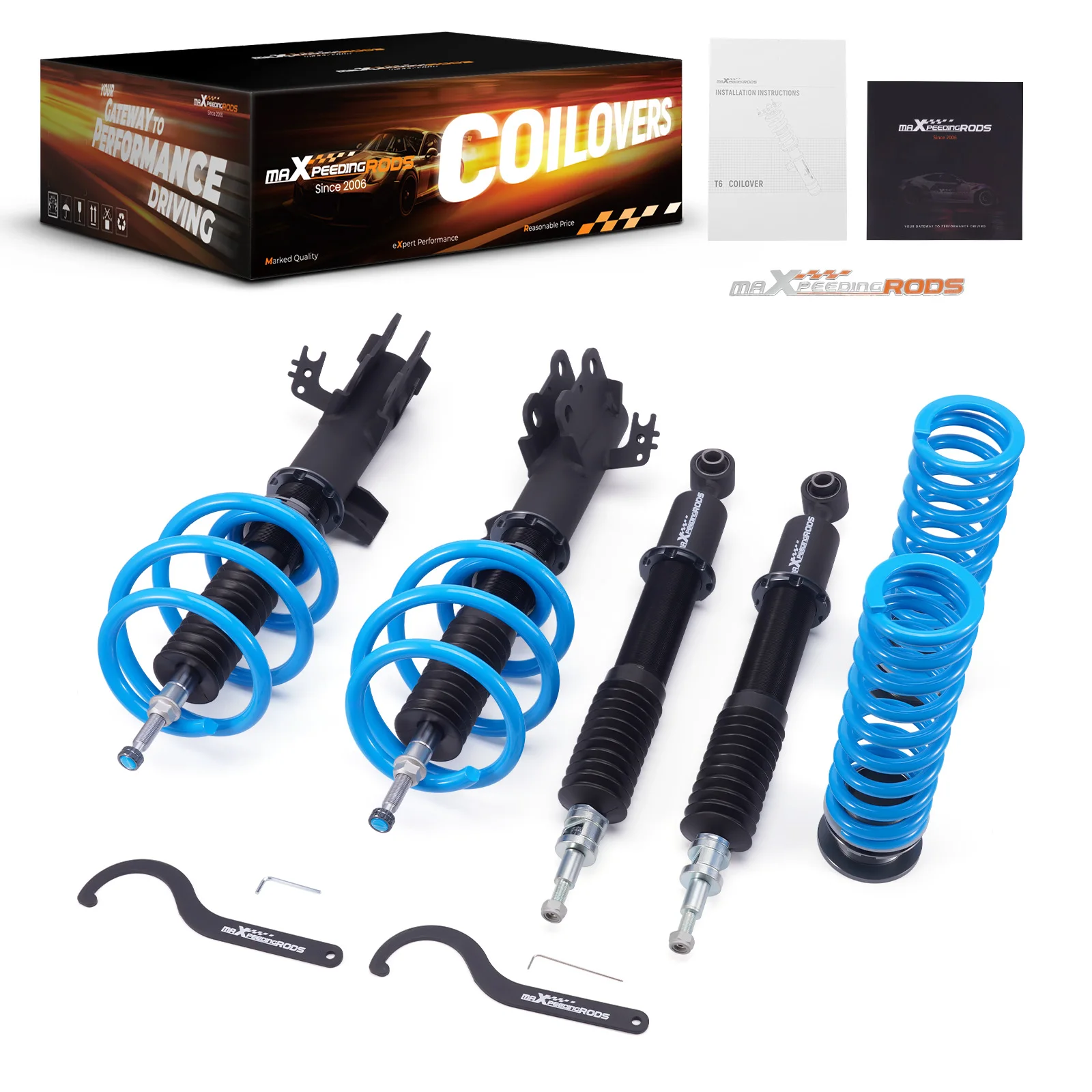 24 Way Damper Adjustable Coilovers Kit for Toyota RAV4 2019-2024