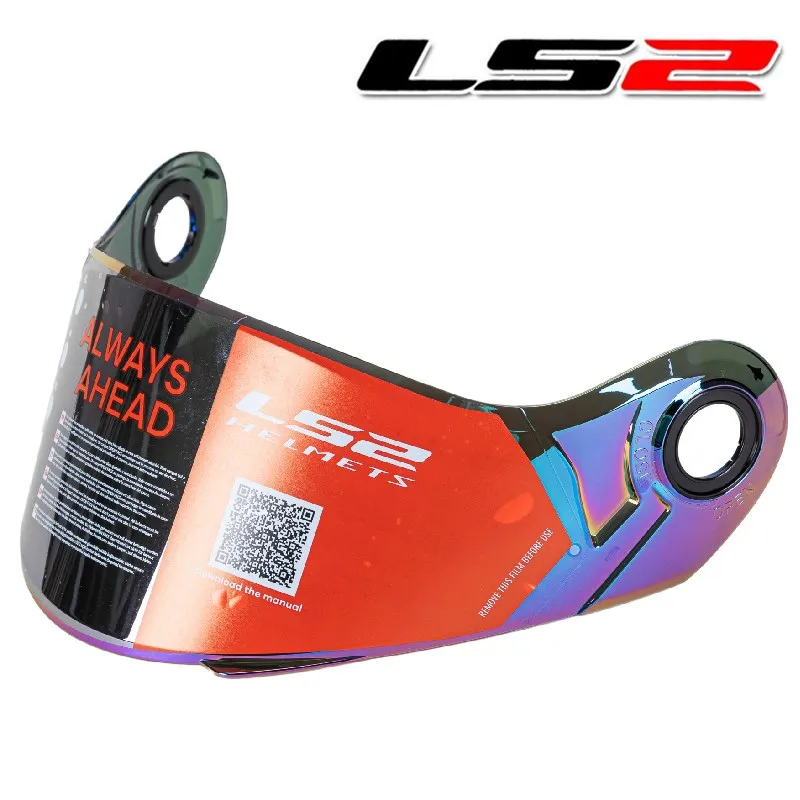 Visor de Capacete LS2 FF370 386 325 394, Protetor Substituto para Capacete de Motocicleta, Fácil de Instalar, Compatível Original