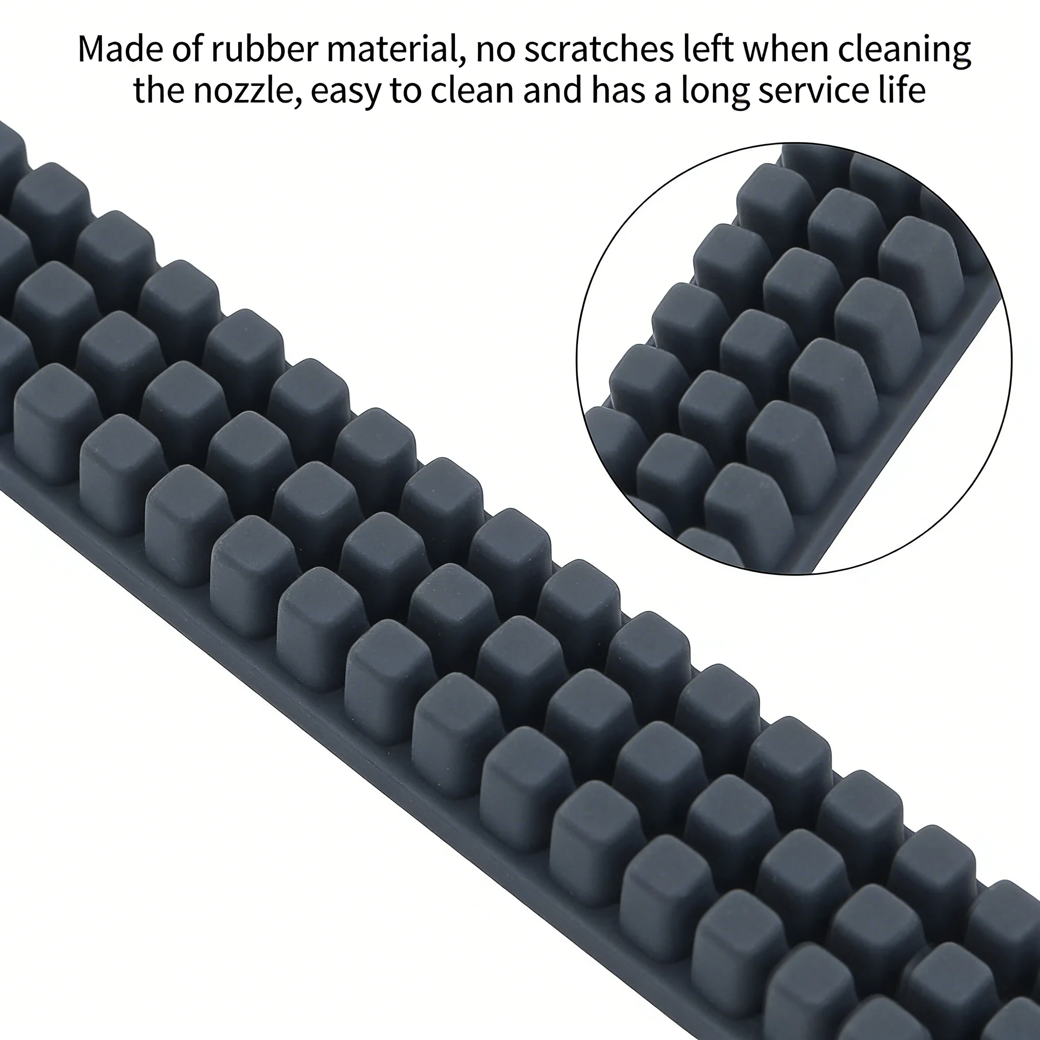 

Silicone Nozzle Wiper for Prusa Core One Upgraded Cleaning Pad Tool 3Pcs with Printed Wipe Arm Spare Parts