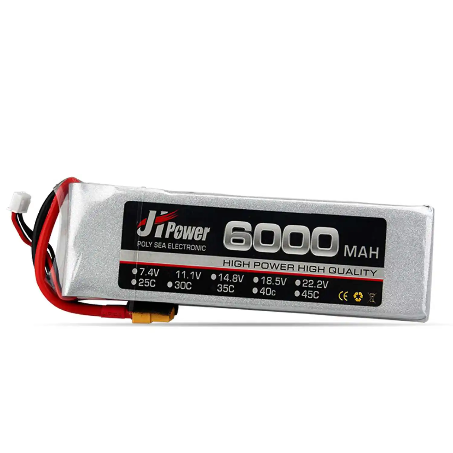 JH Power 2S 3S 4S 5S 6S 7S 8S akumulator do RC LiPo 7.4V 11.1V 14.8V 18.5V 22.2V 25.9V 6000mAh 35C dla RC helikopter łódź RC Drone