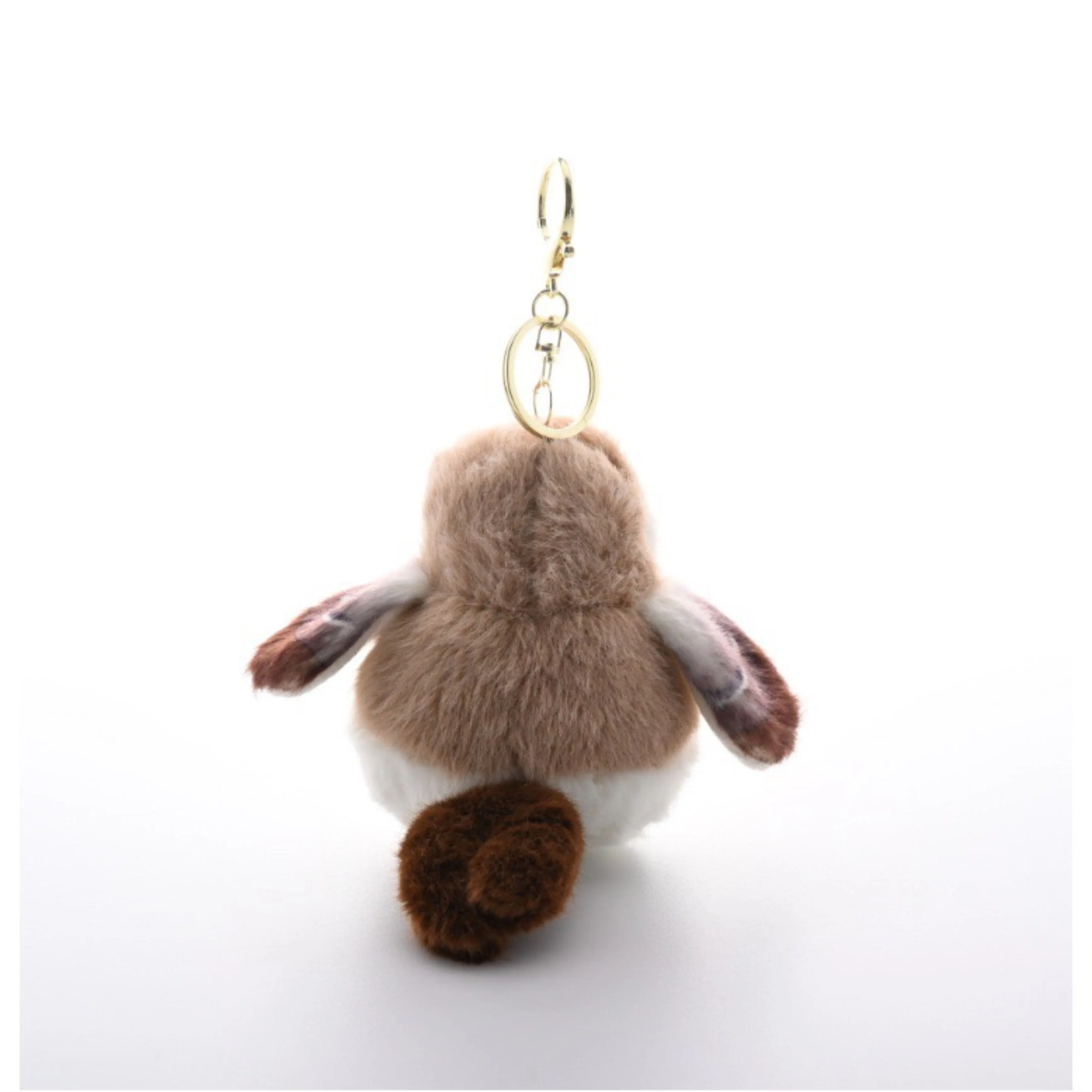 ตุ๊กตาแมลงวันขนาด 9 ซม. น่ารัก พวงกุญแจรูปนก ตุ๊กตาสำหรับตกแต่งกระเป๋าเป้ ของขวัญวันเกิด พวงกุญแจติดรถยนต์