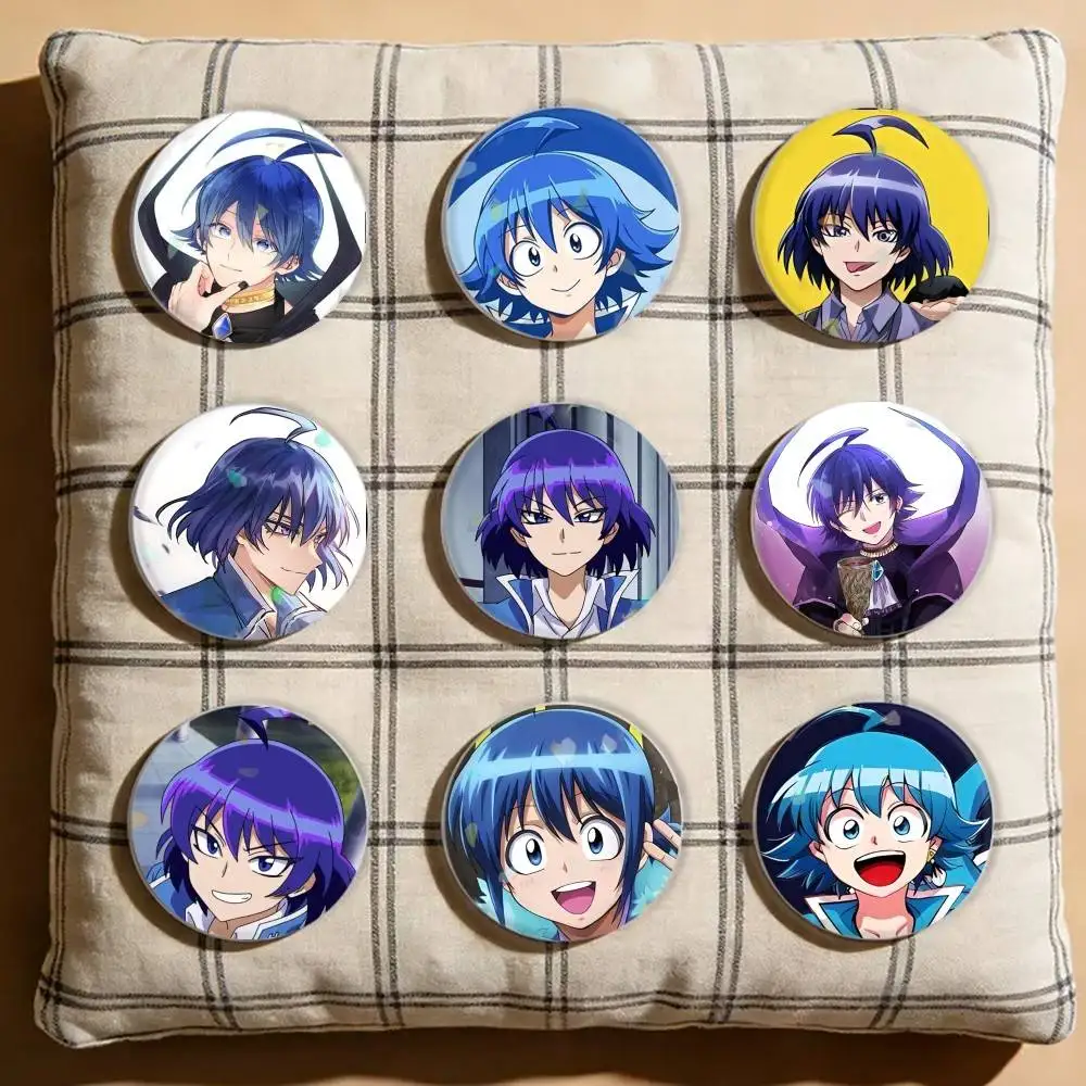 

Iruma Suzuki Laser Badge Creative Pins Brooch for Bag Clothes Hat Decor Gifts Fans Collect