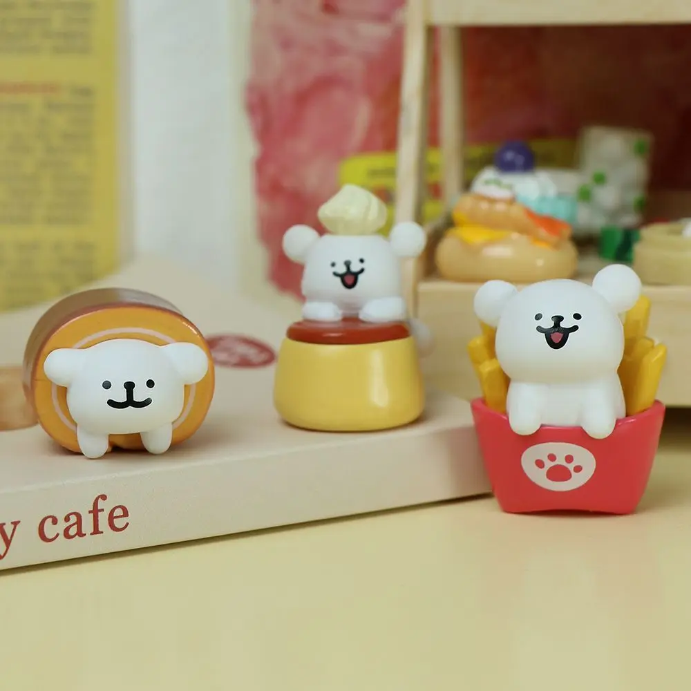Gourmet afternoon tea, lines, puppies, blind bags, blind boxes, cute grains, peripheral dolls, desktop car knick-knacks