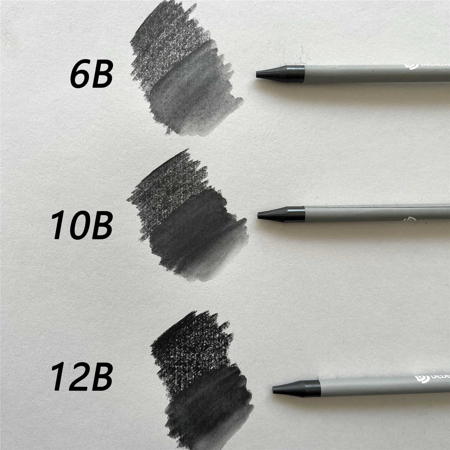 6B/10B/12B Woodless Water-soluble Graphite Stick Pencil Bold Black Charcoal Art Student Sketch Painting Graphite Pen Art Supplie