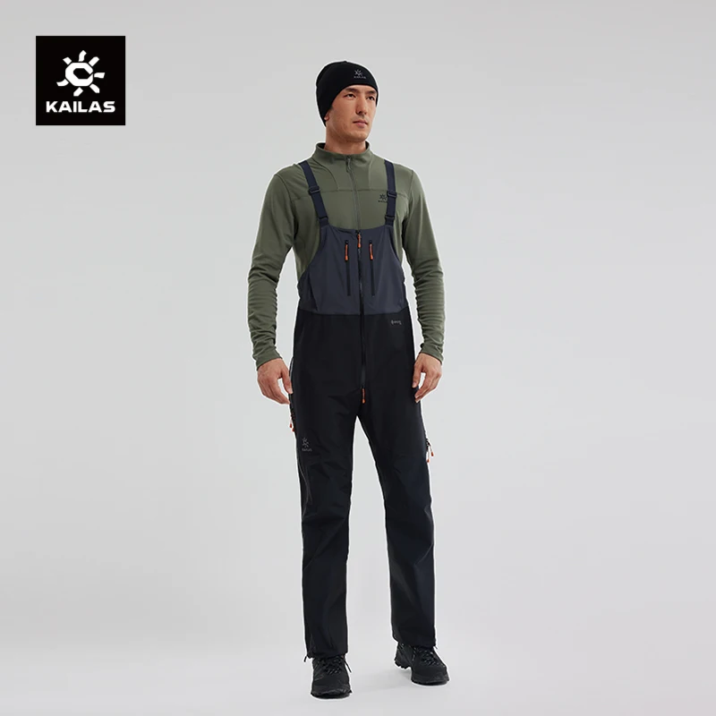 KAILAS SD1000 100D 3L GORE-TEX PRO Durable Rainstorm Waterproof Shell Pants For High-altitude Mountaineering KG2341301