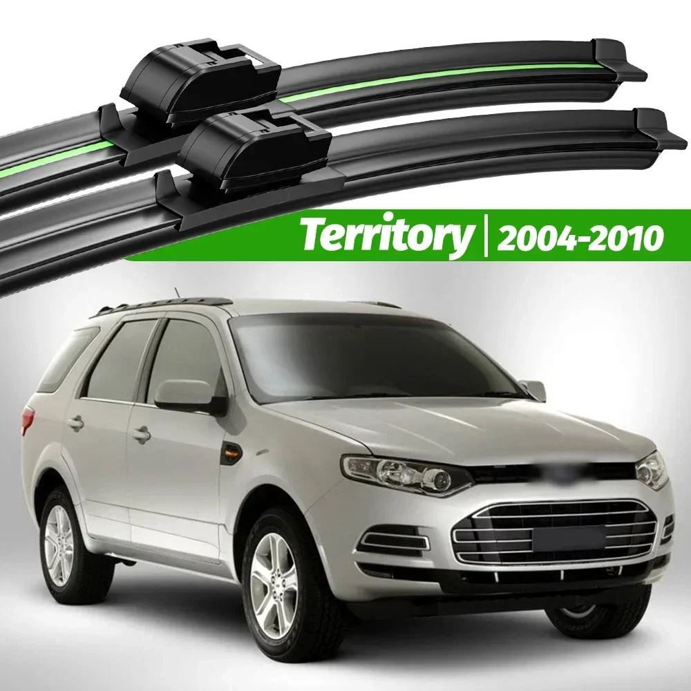 

For Ford Territory 2004-2010 2pcs Front Windshield Wiper Blades 2005 2006 2007 2008 2009 Windscreen Window Accessories