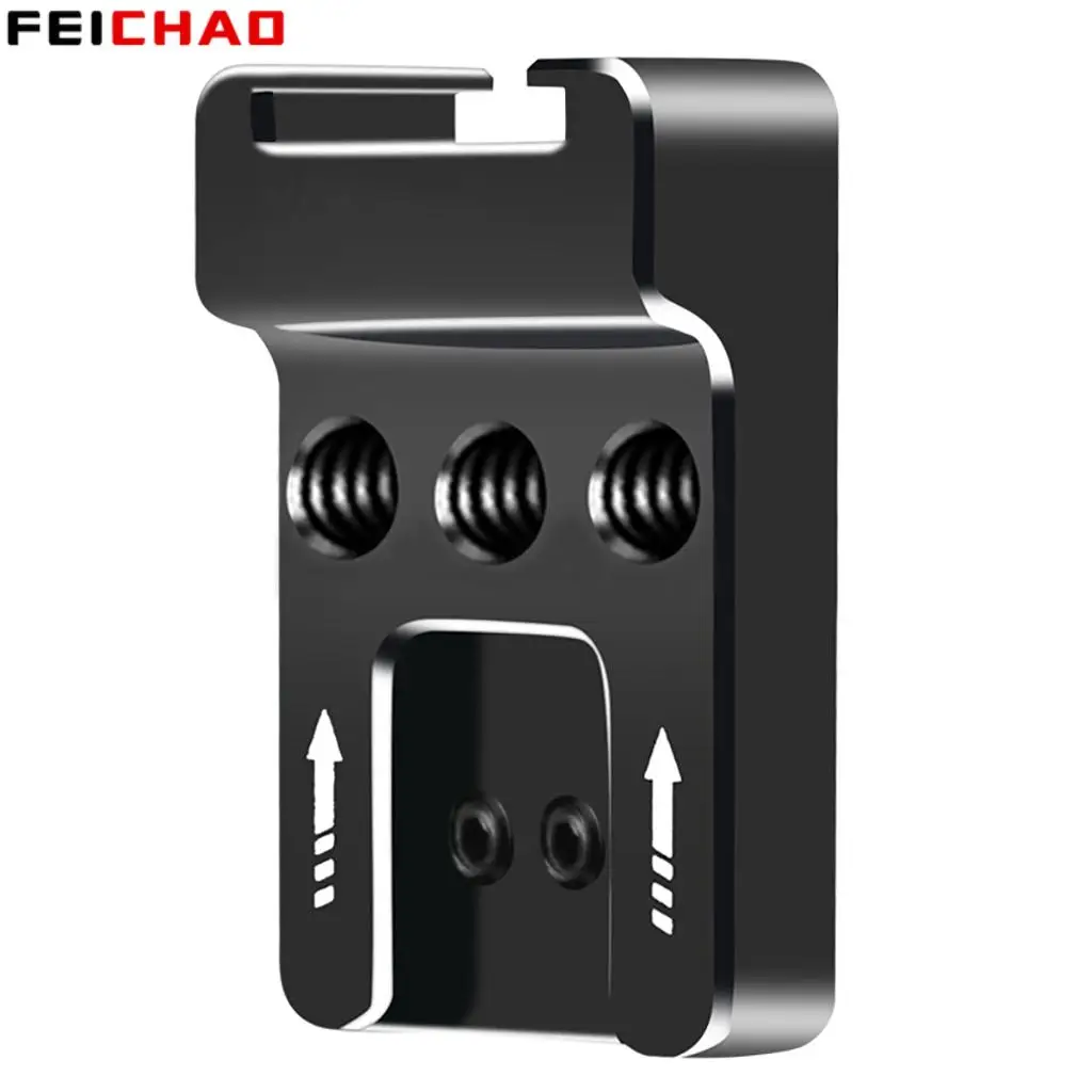 توسيع كاميرا مقعد الحذاء البارد الخارجي العالمي محول تركيب عمودي لجهاز DSLR مرفق بالقفص الجانبي ودعامة الإفراج السريع