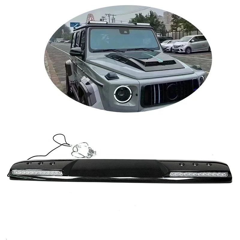 

Сухая лампа на крыше из углеродного волокна для G-Class W463 W463A W464 B-brabus G63 B800 G800 Style 2002-2024