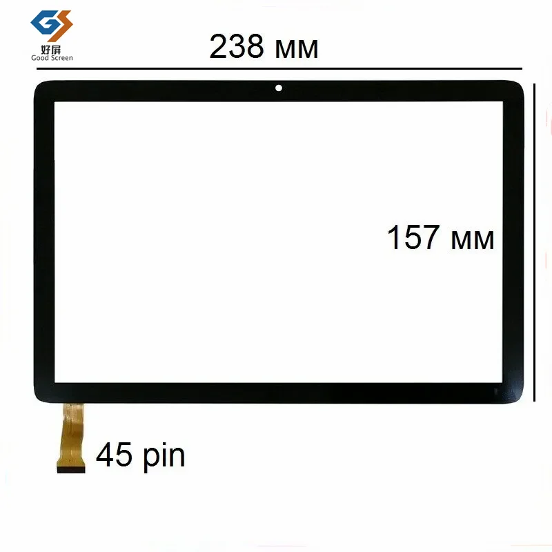 

10.1Inch Black For SmartX X20PRO Tablet PC Capacitive Touch Screen Digitizer Sensor External Glass Panel C3389F10CDBV2