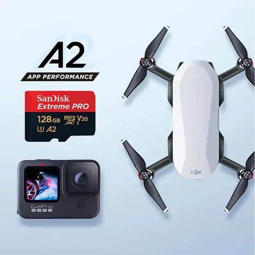 Imagen 2 del producto Tarjeta de Memoria microSDHC SDXC UHS-I Sandisk Extreme Pro 100% Original, 512GB 256GB 128GB 64GB 32GB, micro SD TF 200MB/s Clase 10 U3 con Adaptador