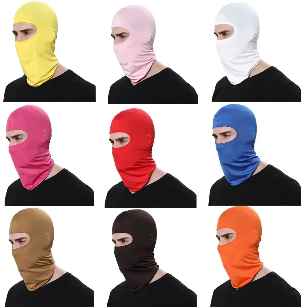 Cycling Lycra- Bandana Motorcycle Windproof Balaclava Ski-Face Hat Riding Hood Helmet For Outdoor Sport Riding Mask Hood Bandana