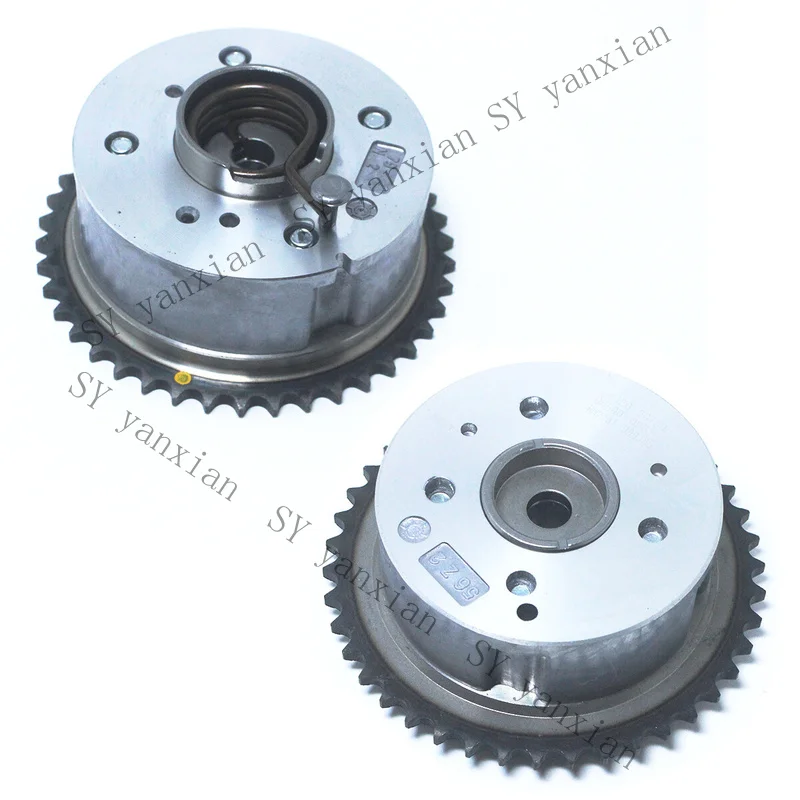 SY+ Pair Camshaft VVT Gears For Santa Tucson Sportage Optima 243502G750 243702G750