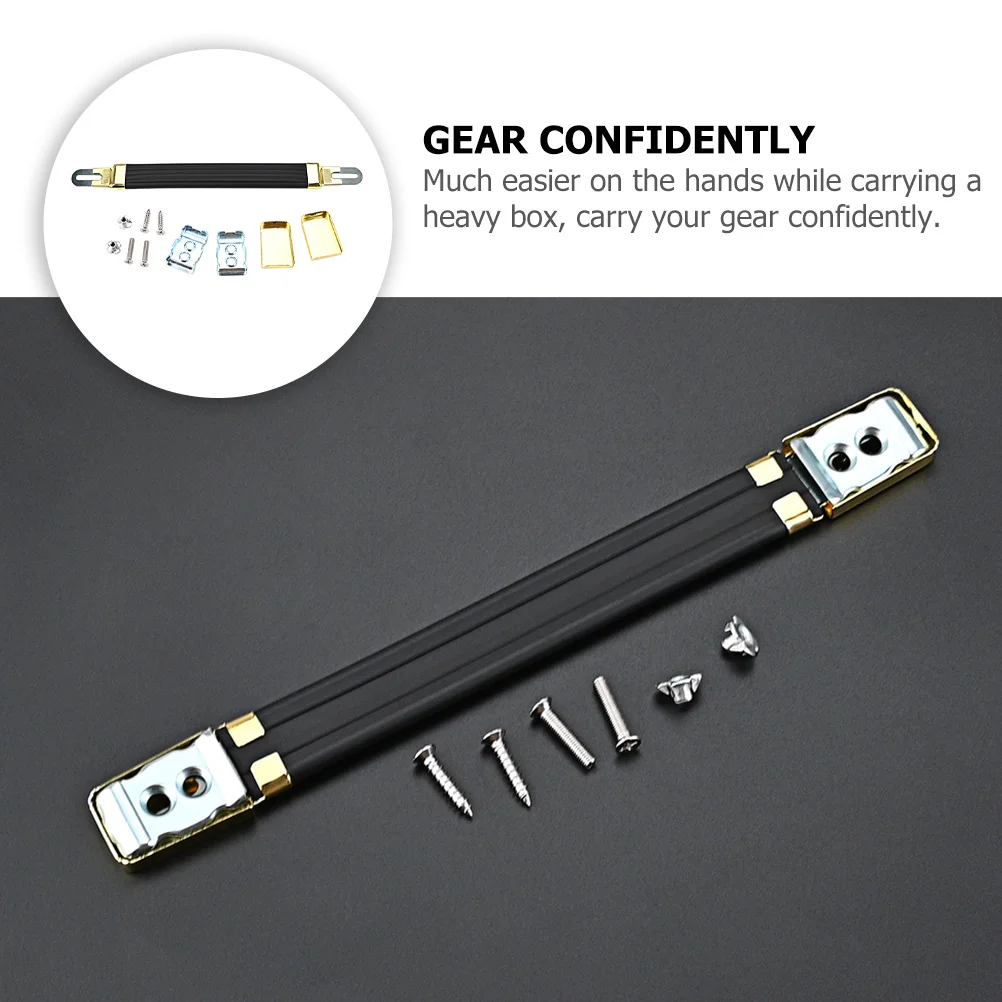 

1Set Amplifier Handle Premium PVC Strong Cabinet Carry Handle for Speaker Gear Lightweight Space Saving Amp Accessories Portable