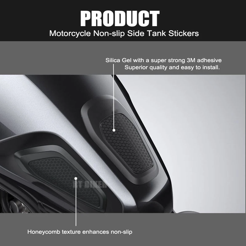 Side Fuel Tank Pad Anti-Skid Protective Sticker Protector For Honda CMX1100 CM1100 REBEL1100 CMX CM REBEL 1100 2021 2022 2023