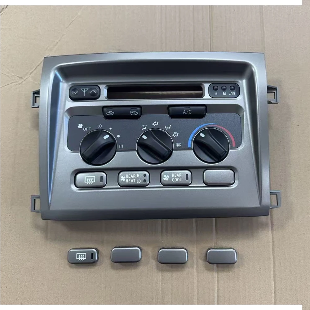 60850 Ashboard Air Conditioning Control Panel For Toyota LC100 Land Cruiser 1998-2007 146570-1020 100 LC100 LX470