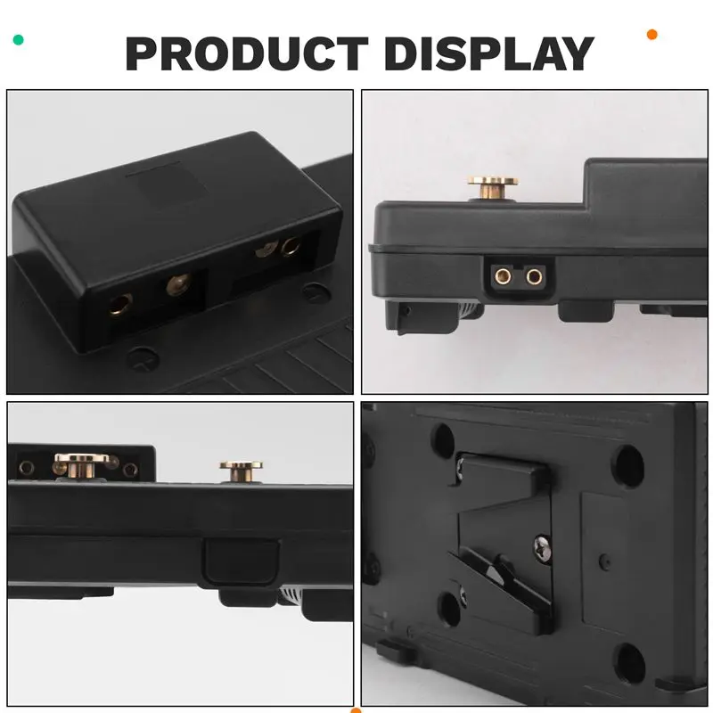 ABZZ-For Panasonic DSLR Camera Converter Plate For Sony V-Lock V-Mount Battery To Anton Bauer Gold Mount Adapter Plate