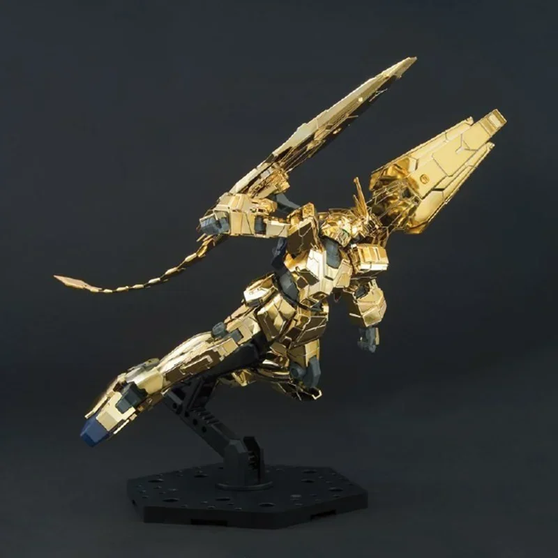 En stock Bandai GUNDAM RX-0 UNICORN GUNDAM 03 PHENEX (MODO UNICRN) (VER narrativo. ) (RUBIERTO DE ORO) EnsamblajeJuguetes modelo de acción anime