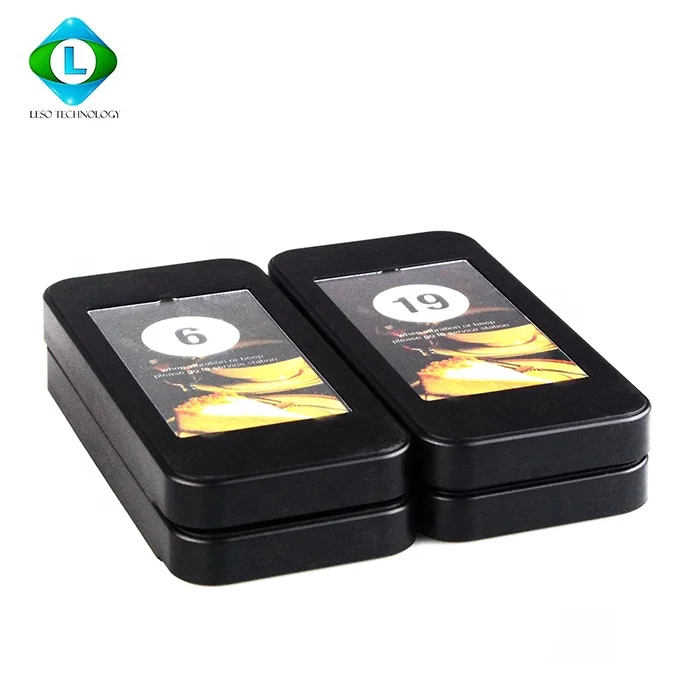 

Restaurant Pager Wireless Paging Queuing System Guest Table Calling 18 Channel Coaster Pagers For Fast Food Cafe Shop