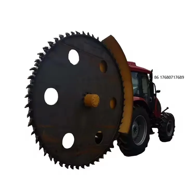 Powered Disc Trencher, Farmland Irrigation Trenching Equipment, Orchard Fertilization Trenching Machine