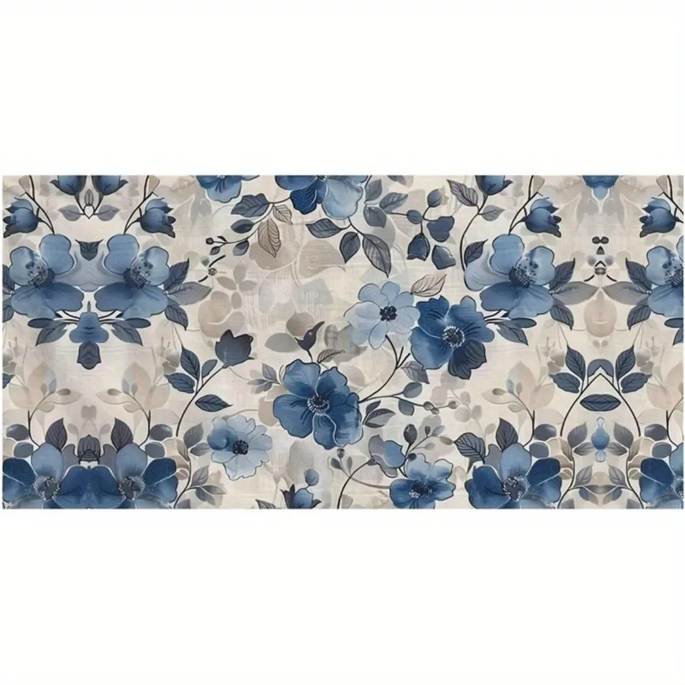 1Pc Beach Towel Floral Pattern Sun Protection Windproof Suitable for Swimming Pool Camping Travel Blanket