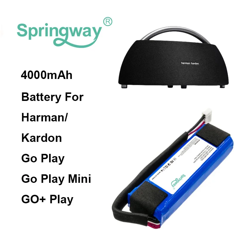 

Battery For Harman/Kardon Go Play Go Play Mini GO+ Play Part Number CP-HK06 GSP1029102 01 4000mAh