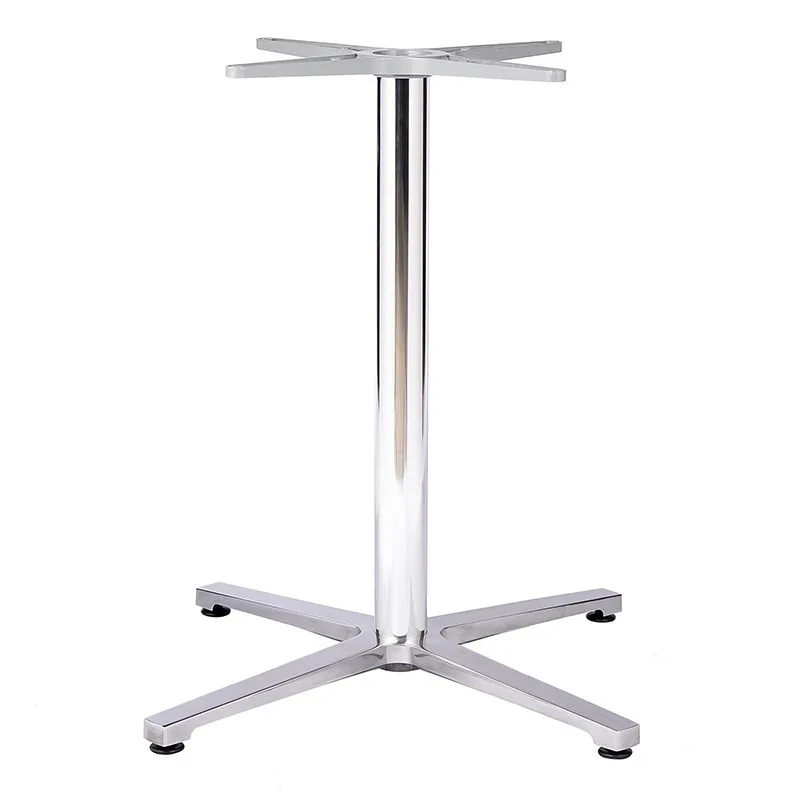 

Four-claw outdoor aluminum alloy dining table foot outdoor leisure area cross foot aluminum leg