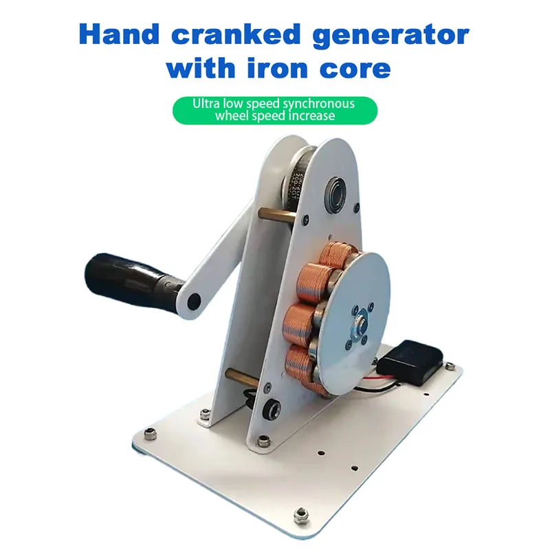 Hand Crank Generator 50W Portable Hand-cranked Generator for Outdoor Survival Tourism Emergency Power Bank 5V USB Charge