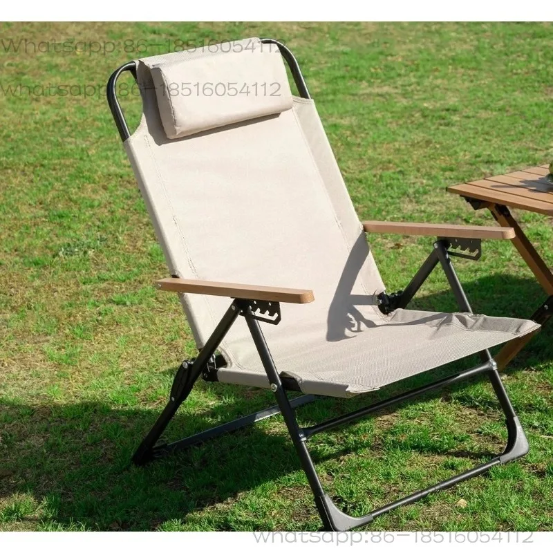 Fishing Stool Beach Chair Table Chair Folding  Portable Recliner Camping Outdoor