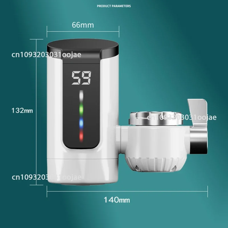 3000W 220V Electric Kitchen Water Heater Tap Instant Hot stainless steel Water Faucet Heater Cold Heating Faucet