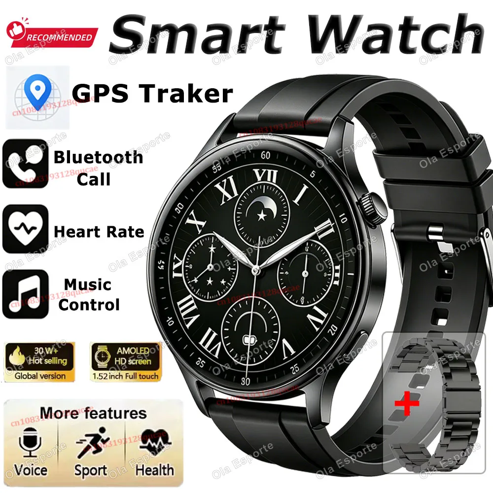 Men's Watch 5 Pro GPS SmartWatch