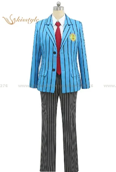 

Kisstyle Fashion Yowamushi Pedal Hakone Academy Boys School Uniform Cosplay Costume,Cusomized Accepted