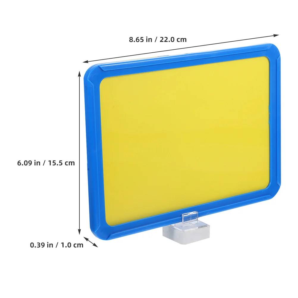 

Magnetic Price Tag Board Reusable Dry Erase Label Holder For Retail Store Warehouse Supermarket Shelf Sign Stand