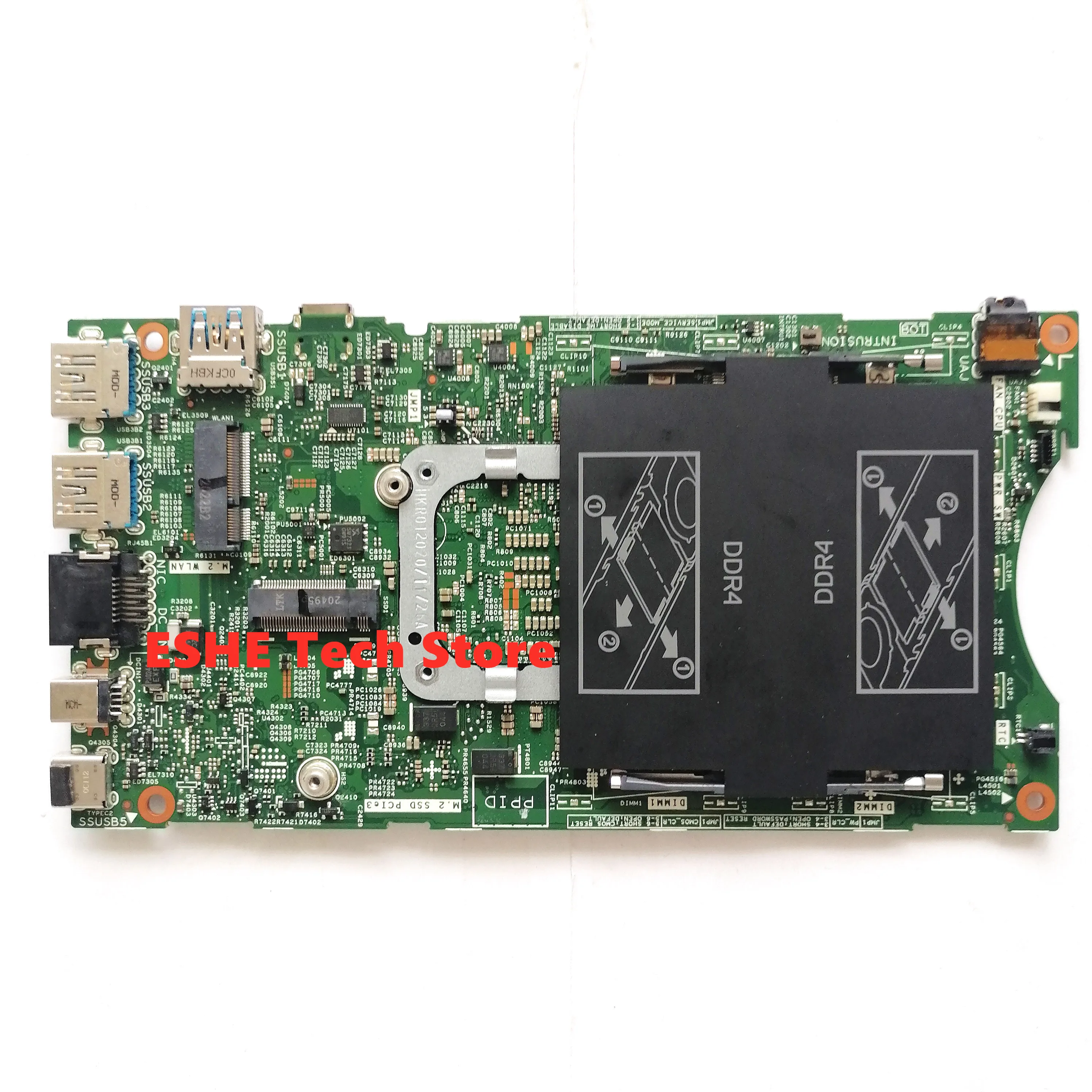 18440-1 Mainboard For DELL OPTIPLEX 7070 Laptop Motherboard 0C6KCD CPU i3-8145U i5-8365U i7-8665U DDR4 100% Test OK