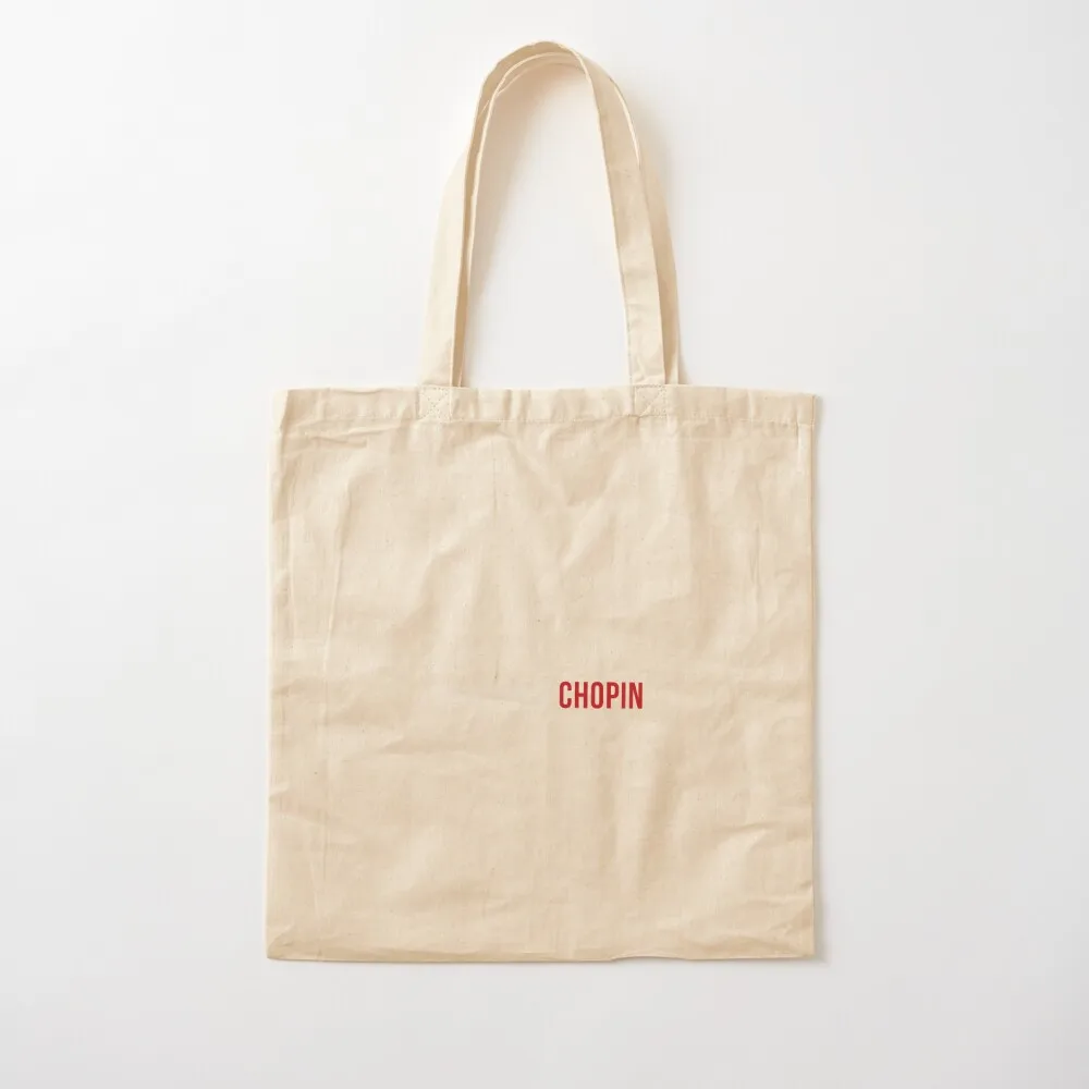 

Frédéric Chopin Tote Bag women bag Canvas shoulder bag Cloth bags Canvas Tote