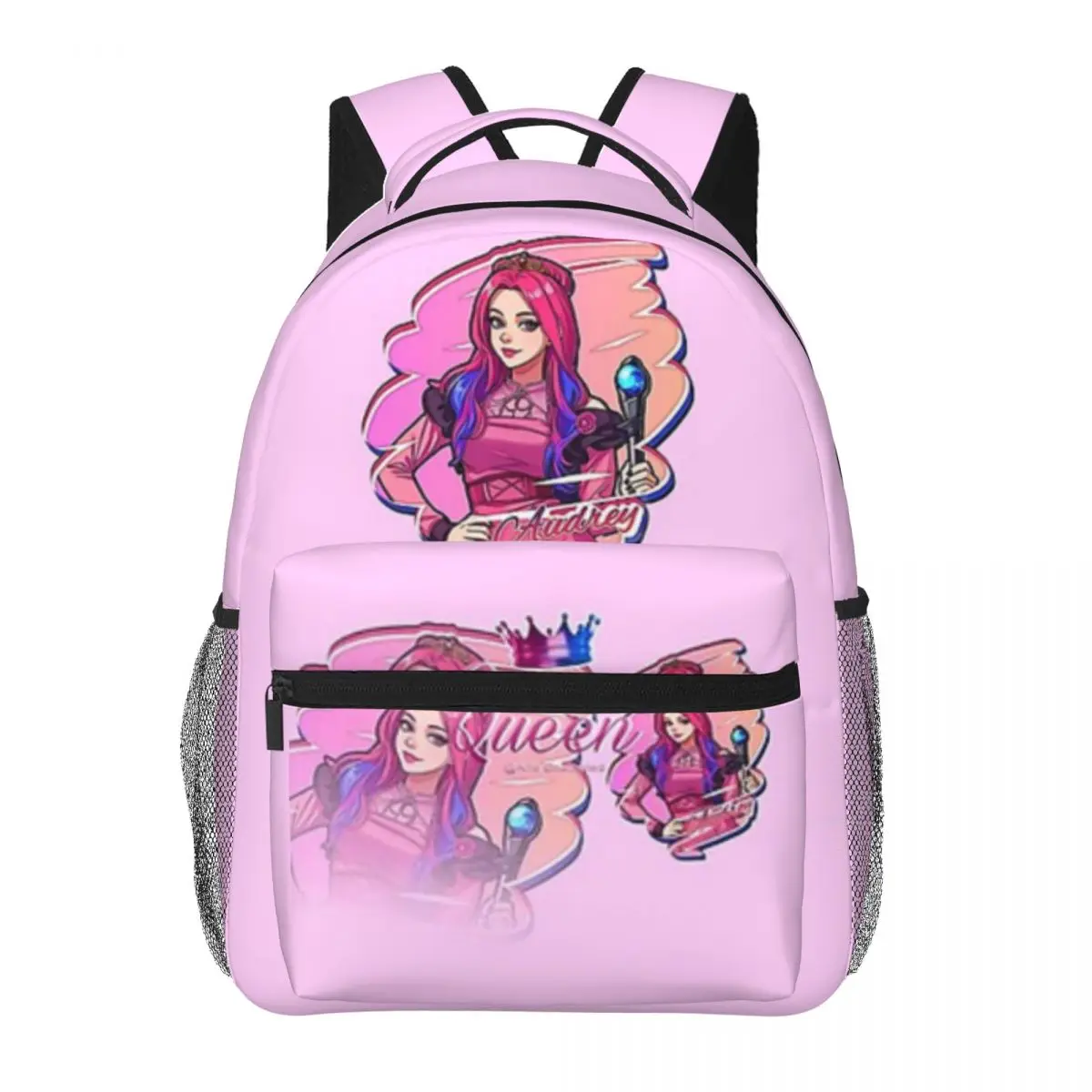 Audrey Manga Anime Cartoon Comics Style - Descendants 3 Star New Fashionable Pattern School Bag Print Lightweight Backpack