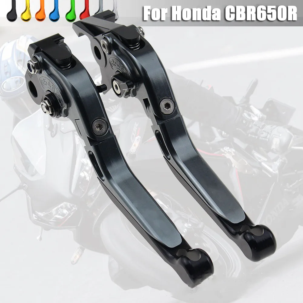 

For Honda CBR650R 2019-2020 Motorcycle Brake Clutch Levers Nice CNC Foldable Retractable Adjustable Clutch Brake Levers Handles