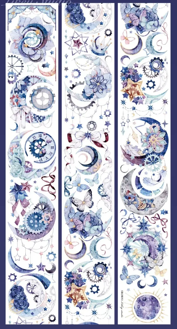 شريط واشي للحيوانات الأليفة بحلقة واحدة من likey / مجموعة ريش خفيفة / عطر زهرة ترفرف المروحة / ثلج الربيع / حلم العالم العائم #5