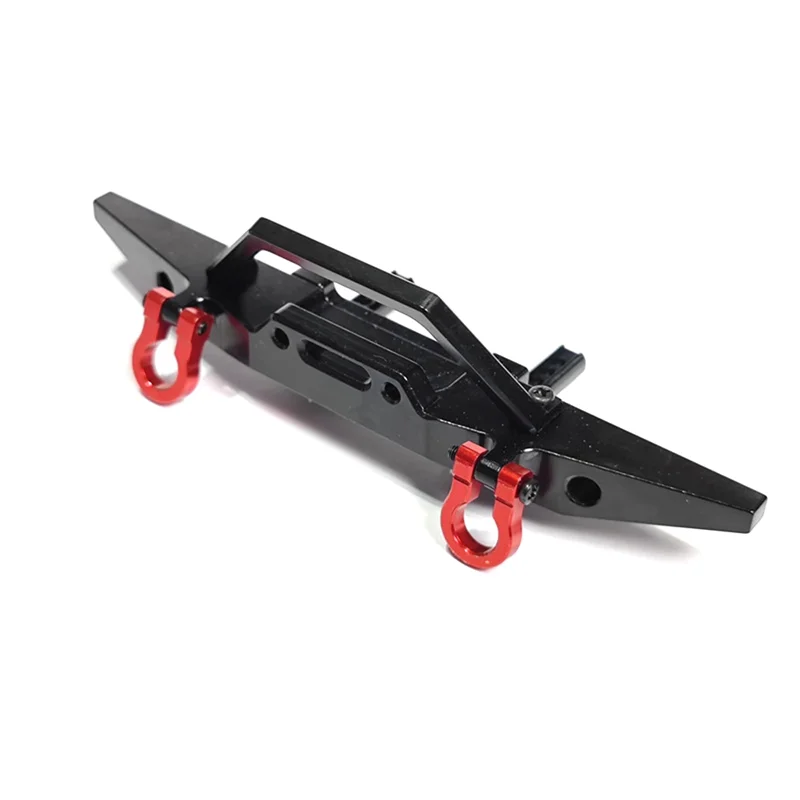 WOWFU-Voor Mangniu 128 Wrangler Verbeterde De Gemodificeerde Metalen Aluminium Bumper Back Bar En Trailer Gesp