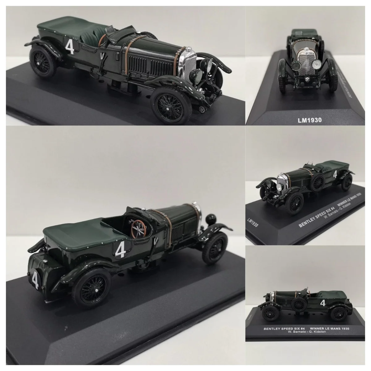 

Модель IXO Box Cracking Diecast в масштабе 1/43 # Модель гоночного автомобиля 4 1930 24 H из сплава