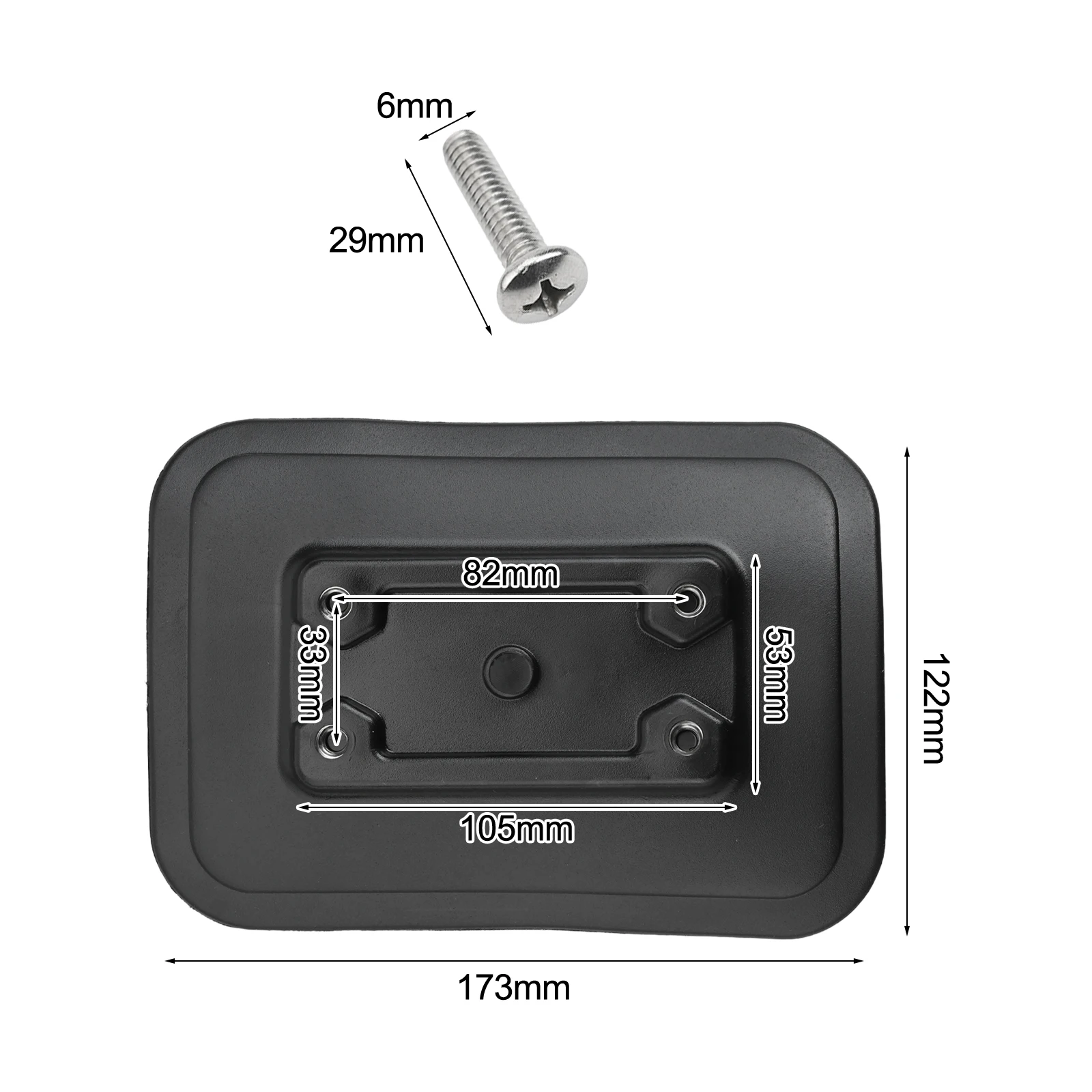 

Крепление для рыболовного снаряжения, держатель для удочки, кронштейн для удочки для лодки, аксессуар для лодки, легкий дизайн, компактный размер
