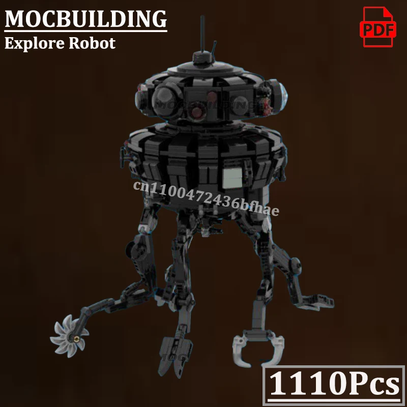 

1110Pcs Robot Bricks Model MOCBUILDING Space Movie Construction Technology Blocks Toys Gift