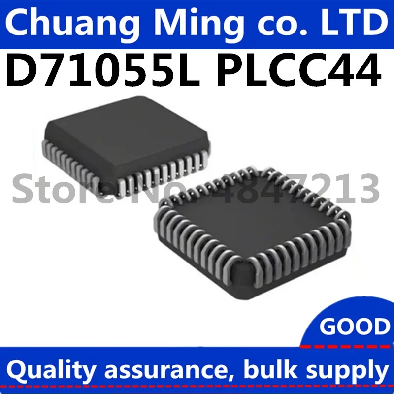 Free Shipping 20pcs/lots D71055L UPD71055L D71055L-10 UPD71055L-10 D71055 PLCC-44 In Stock