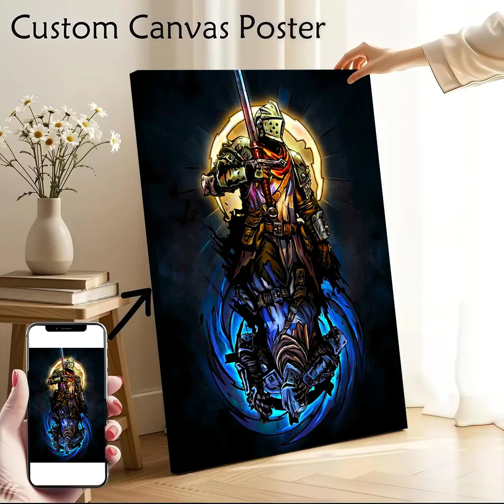 Darkest Dungeon Vvideo Game Poster Canvas Wall Art Personalized Print Modern Painting Perfect Gift for Living Room Decoration