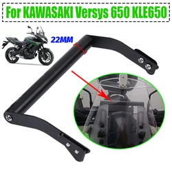 For KAWASAKI Versys 650 KLE650 2011 - 2021 2023 Motorcycle Accessories Mobile Phone Holder Stand Support GPS Navigation Bracket