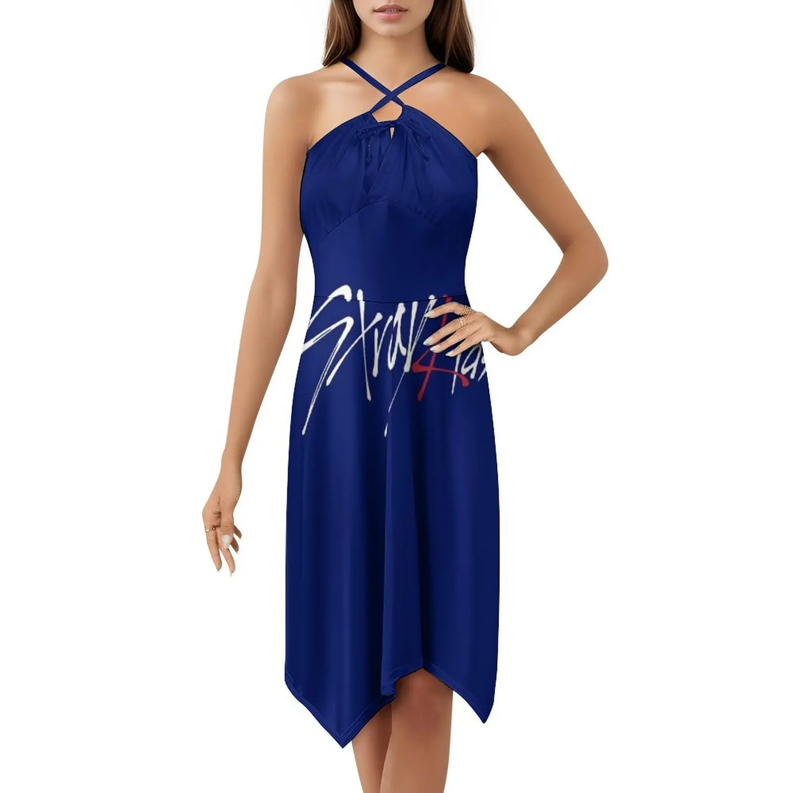 

Белое платье с вырезом в форме сердца и логотипом, элегантное летнее праздничное платье для женщин, женская одежда для игр ужасов, Huggy Playtime