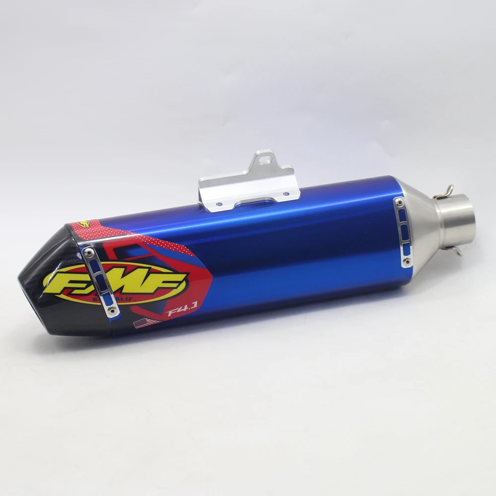 Inlet 51mm Motorcycle FMF 4T Exhaust Pipe Muffler with Removable DB Killer
