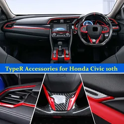 World Datong Right-hand drive Accessories For Honda Civic 10th 2016-2020 Interior Typer ABS Decoration Cover