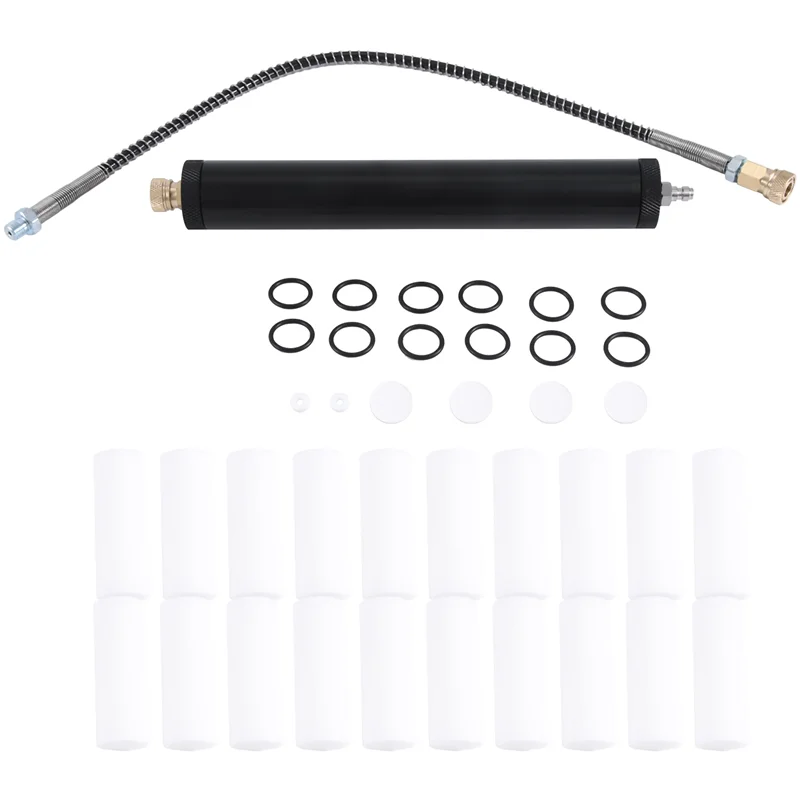 1Set PCP ضاغط فلتر الهواء ارتفاع ضغط 30Mpa 4500Psi مضخة فاصل المياه منظم فاصل الزيت والماء