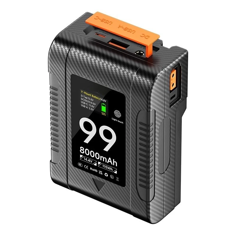 لسوني كاميرا الفيديو كاميرا الفيديو الضوئي Blackmagic V جبل البطارية BP-155 فولت قفل BP المحمولة Bateria مع PD 65 واط منفذ شحن سريع #6